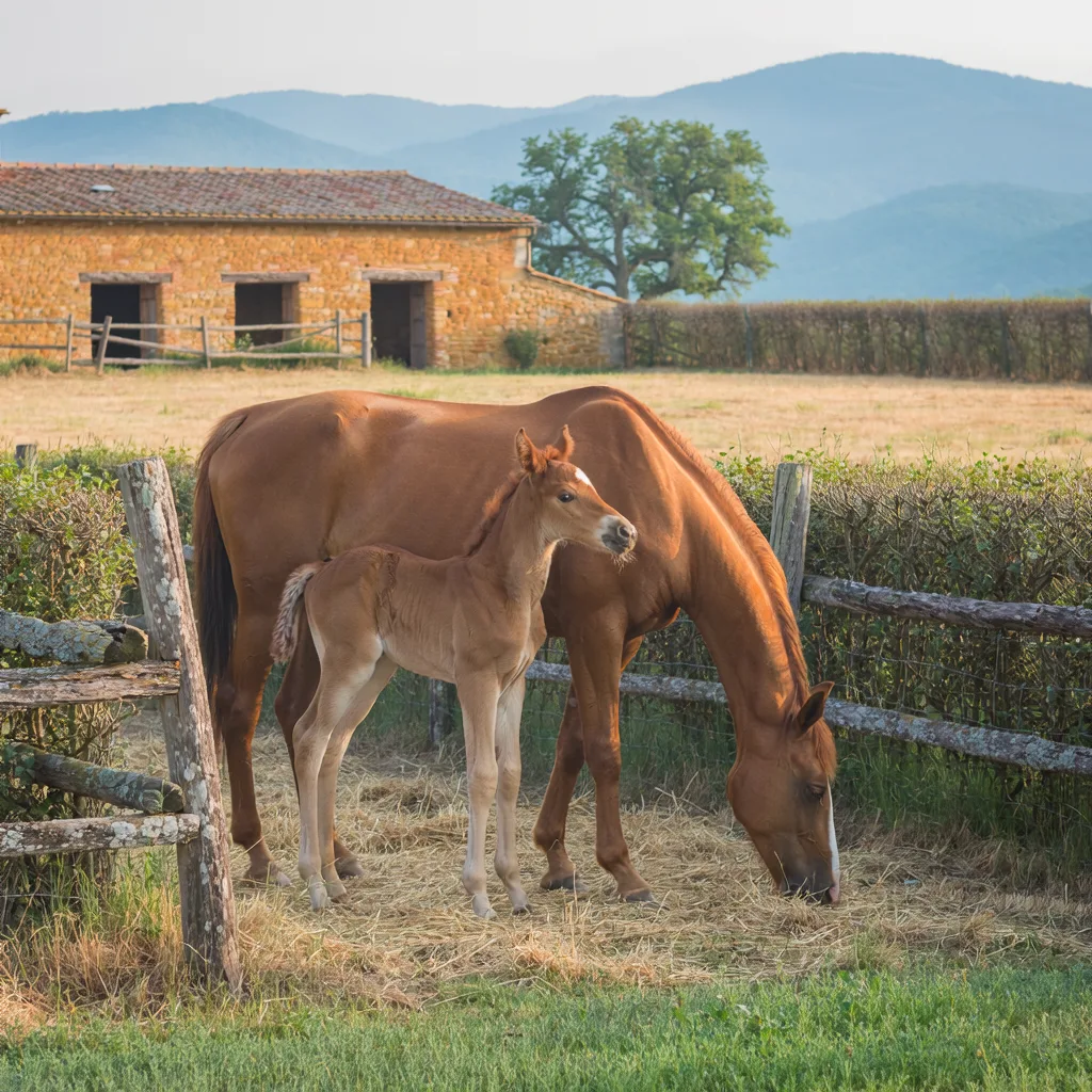 Élevage de chevaux, Élevage de Sanré, Brindas